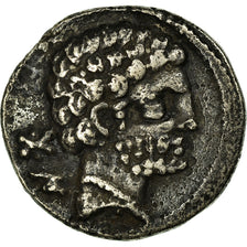 Coin, Spain, Bolskan, Denarius, AU(50-53), Silver, Pozzi:5