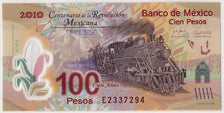 México, 100 Pesos, 2007, KM:128a, 2007-11-20, UNC
