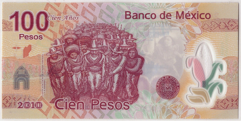 Mexiko, 100 Pesos, 2007, KM:128a, 2007-11-20, UNZ