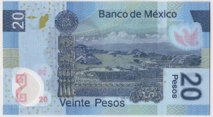 Messico, 20 Pesos, 2011, KM:New, 2011-06-24