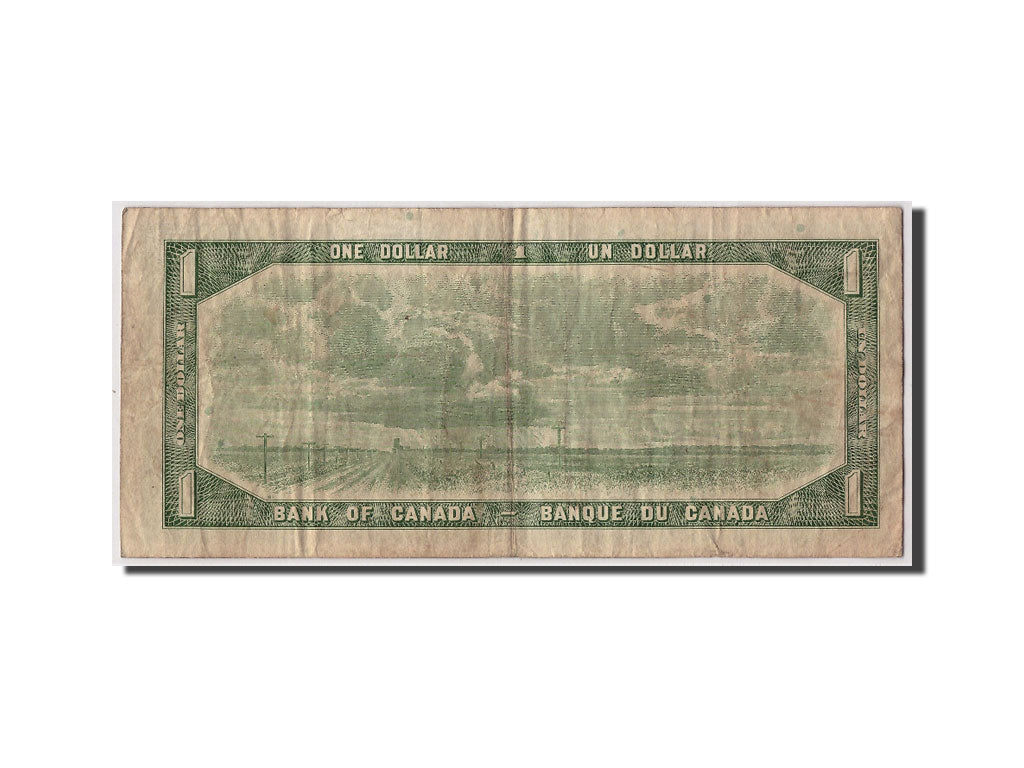 Banconote, Canada, 1 Dollar, 1954, KM:75c, MB