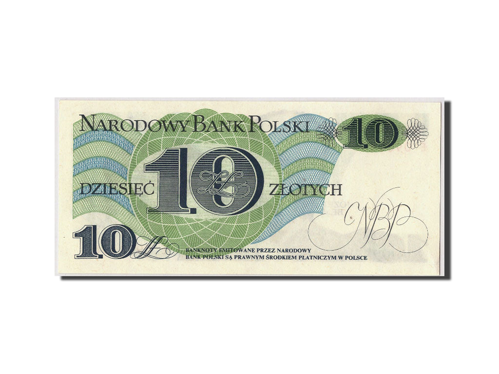 Banknote, Poland, 10 Zlotych, 1982, 1982-06-01, KM:148a, UNC(65-70)