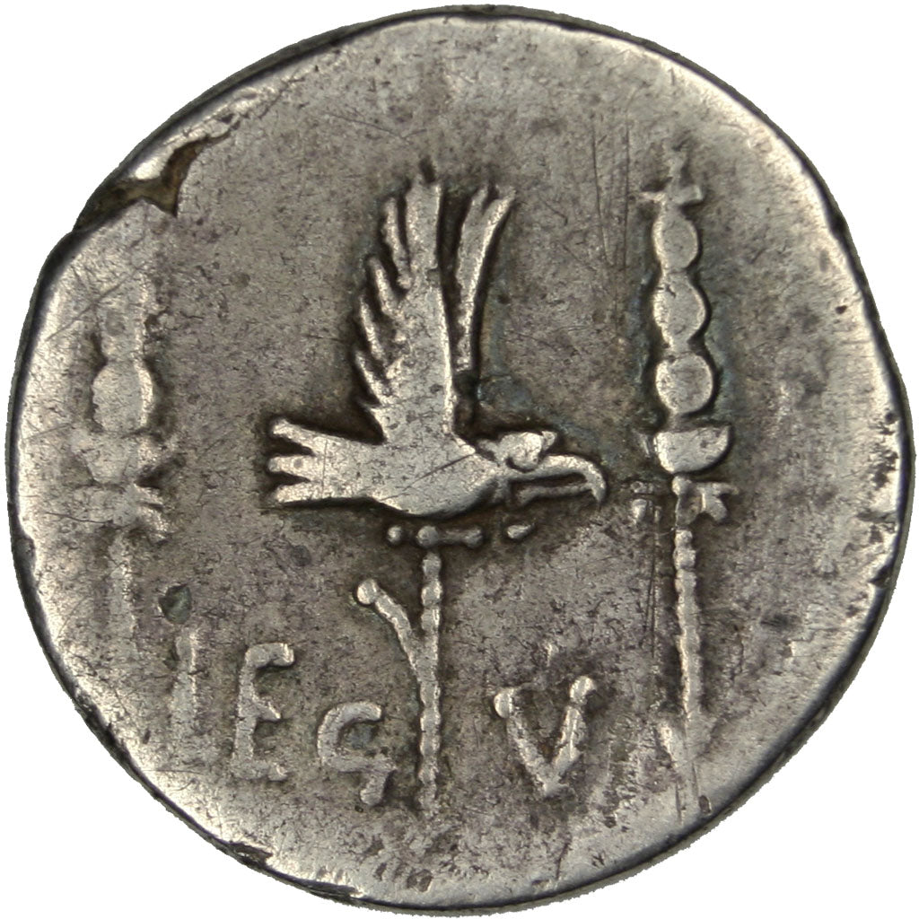 Marcus Antonius, Denarius, MB+, Argento