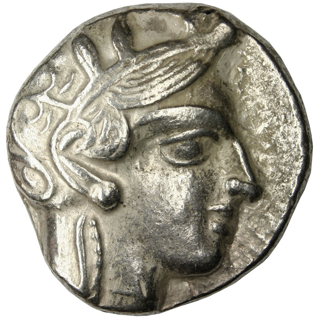 Attica, Athens (490-407 BC), Tetradrachm, Athens, BB, Argento