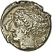 Coin, Sicily, Syracuse, Tetradrachm, 413-405, Syracuse, EF(40-45), Silver