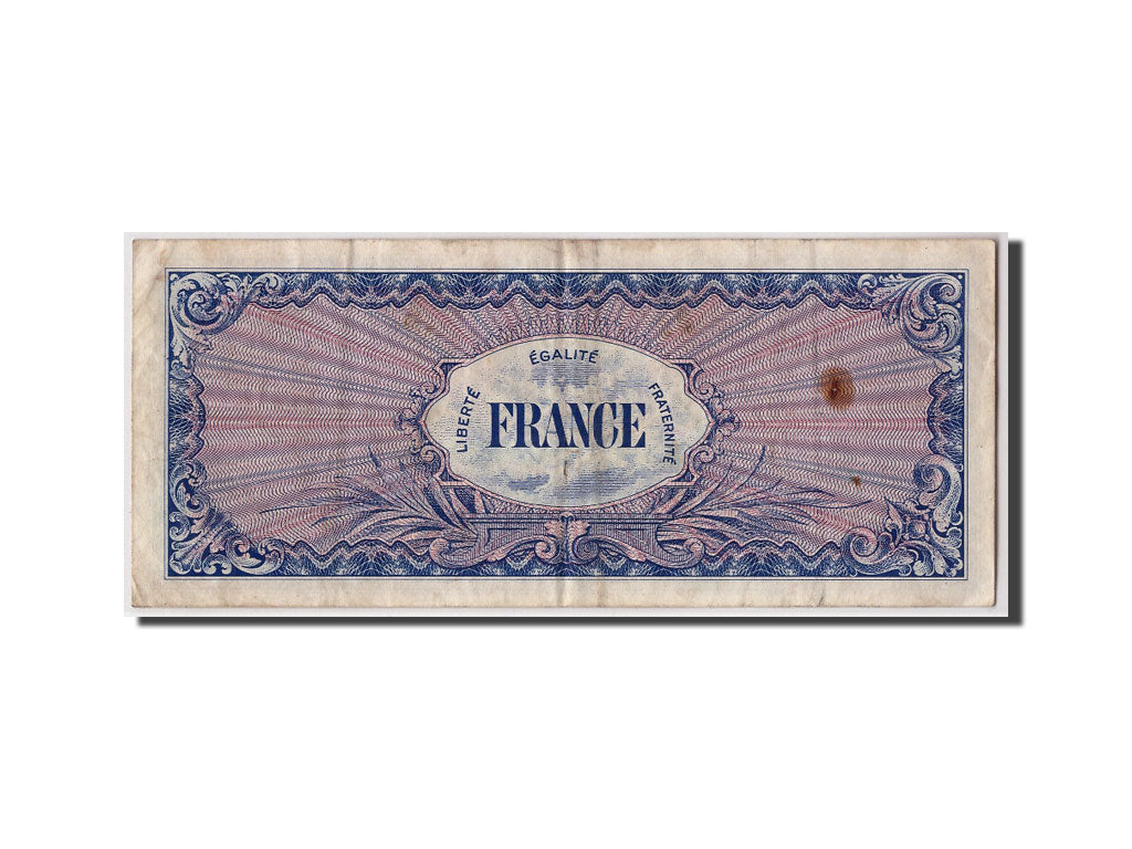 France, 50 Francs Verso, 1944, KM:117a, Fayette:VF24.3, VF(20-25)