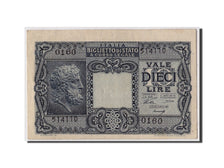 Italy, 10 Lire, 1944, KM:32a, 1944-11-23, AU(55-58)