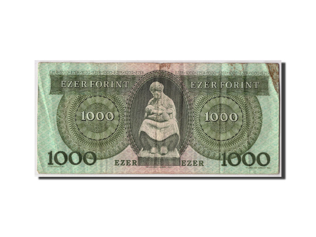 Ungheria, 1000 Forint, 1993, 1993-12-16, KM:176b, B