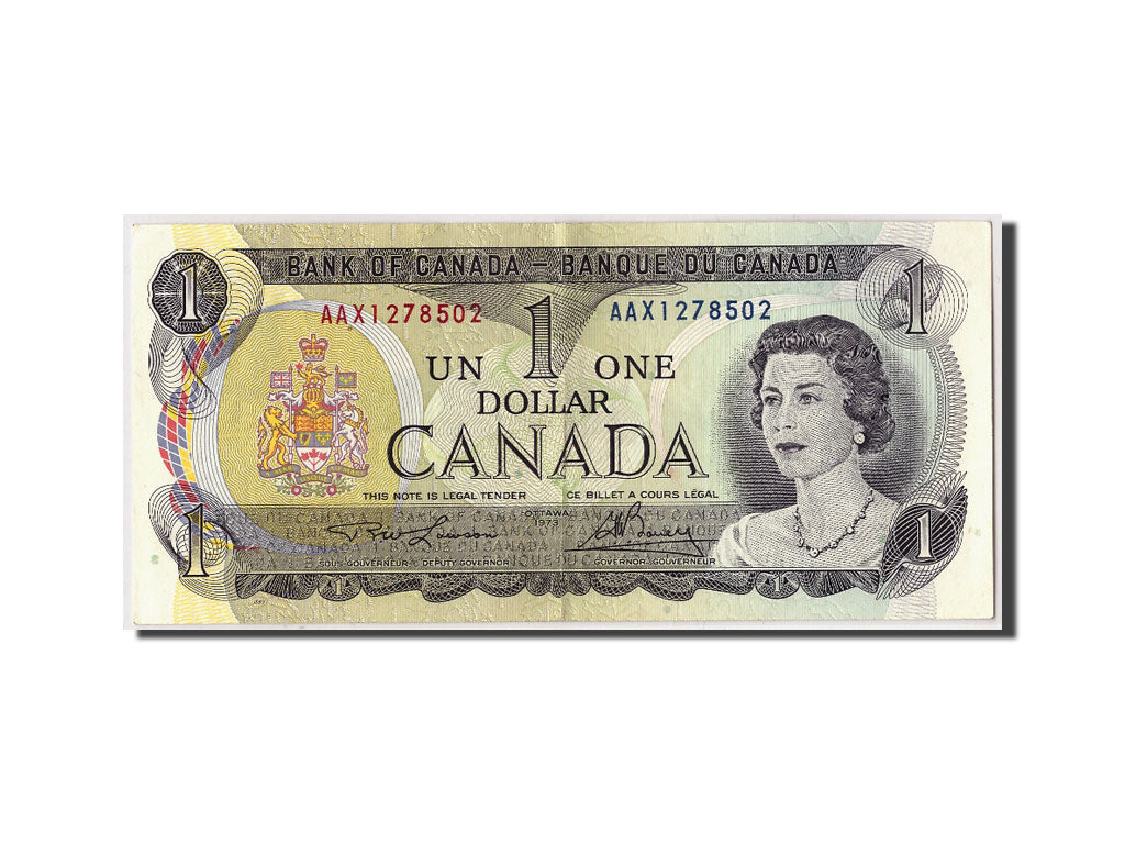 Banknot, Canada, 1 Dollar, 1973, KM:85a, AU(50-53)