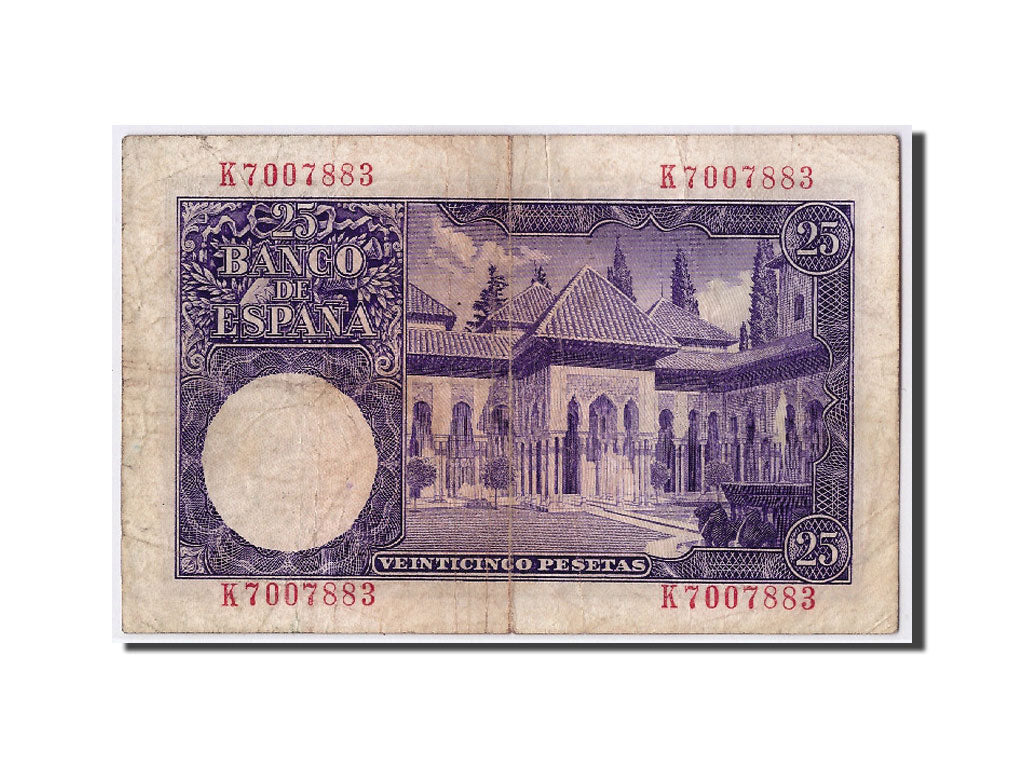 Spain, 5 Pesetas, 1954, KM:146a, 1954-07-22, F(12-15)