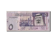 Banknote, Saudi Arabia, 5 Riyals, 2007/AH1428, KM:32a, F(12-15)