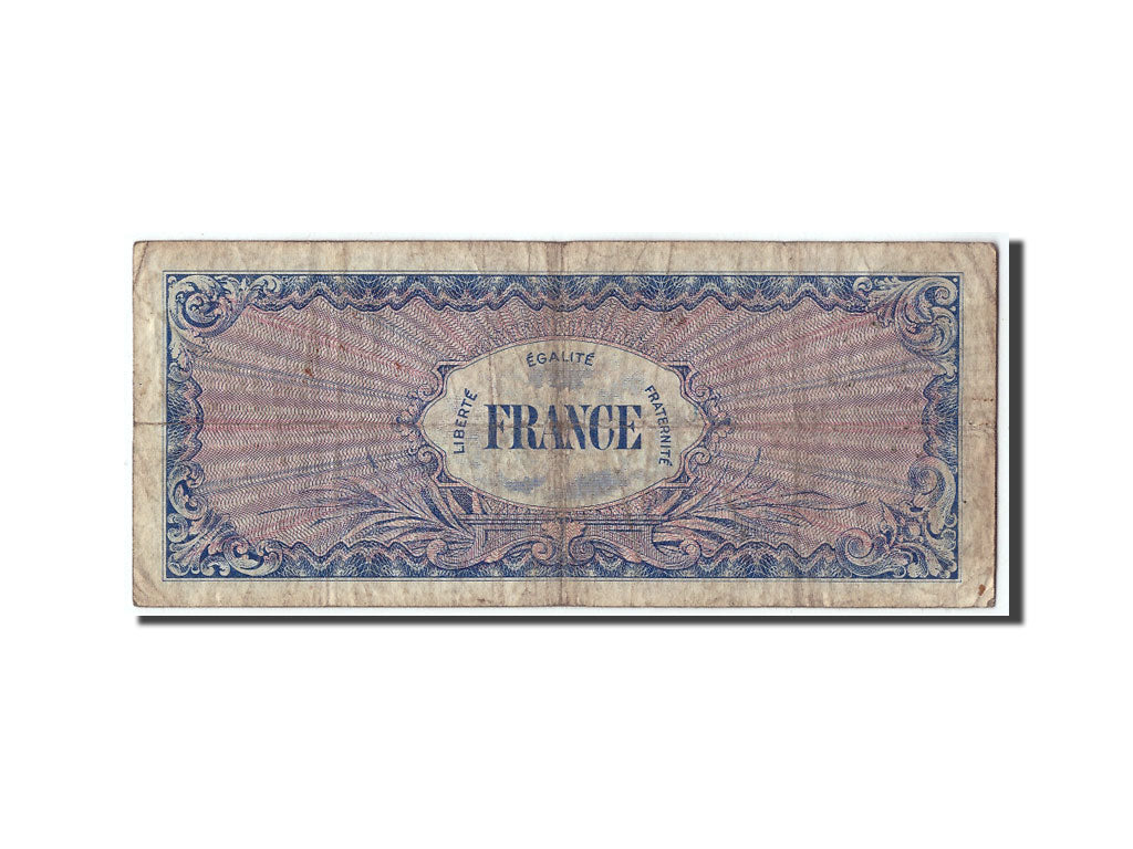 Billet, France, 50 Francs, 1945 Verso France, 1944, B+, Fayette:VF24.2, KM:117a