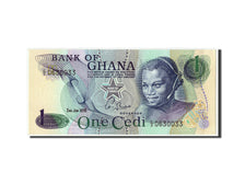 Banknote, Ghana, 1 Cedi, 1976, 1976-01-02, KM:13c, UNC(65-70)