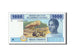 Zentralafrikanische Staaten, 1000 Francs, 2002, KM:107T, UNZ-