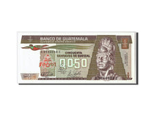 Banknote, Guatemala, 1/2 Quetzal, 1989, 1989-01-04, KM:65, UNC(65-70)