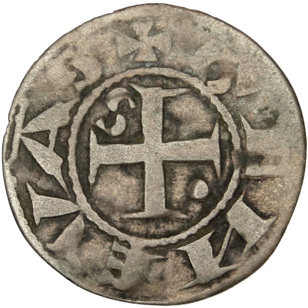 Switzerland, Denarius, Genève, VF(30-35), Billon, 0.68