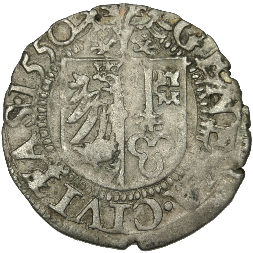 Switzerland, Sol, 1550, Genève, EF(40-45), Billon, 1.70