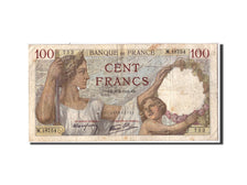 Banknot, Francja, 100 Francs, Sully, 1941, 1941-02-06, VG(8-10), Fayette:26.46