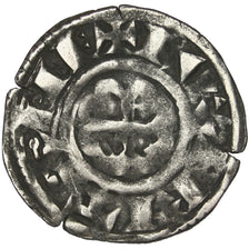 FRANCE, Denarius, Nantes, VF(30-35), Billon, Boudeau #28, 1.09