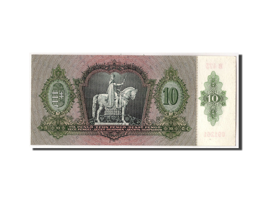 Ungheria, 10 Pengö, 1936, KM:100, 1936-12-22, SPL