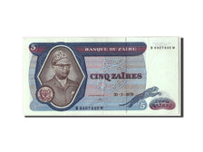 Zaire, 5 Zaïres, 1979, 1979-05-20, KM:22a, AU(50-53)