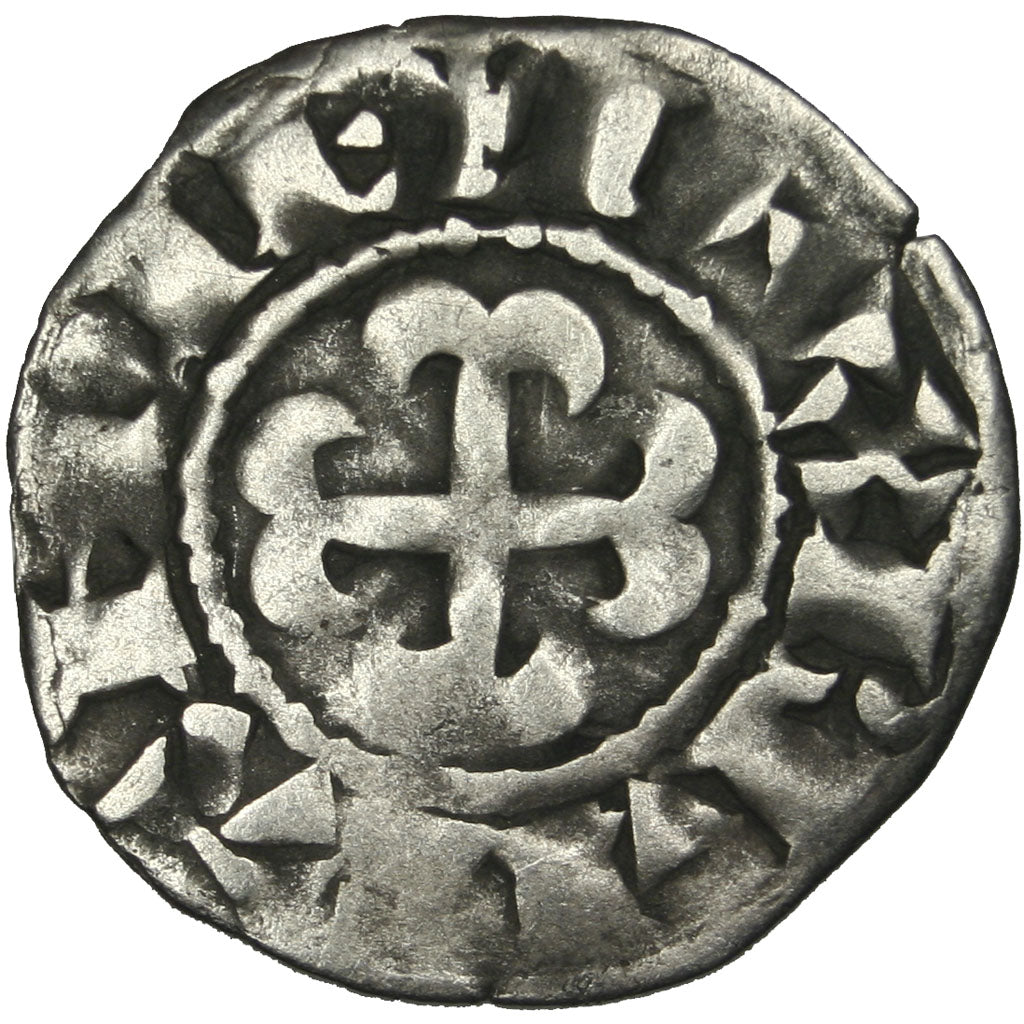FRANCE, Denarius, Guingamp, EF(40-45), Silver, Boudeau #30, 1.07
