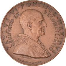 Vatican, Medal, Le Pape Paul VI, 1975, Giampaoli, AU(55-58), Bronze