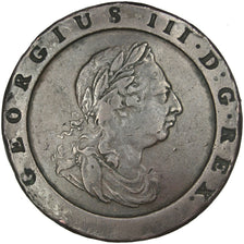 GREAT BRITAIN, Penny, 1797, KM #618, VF(30-35), Copper, 56.91