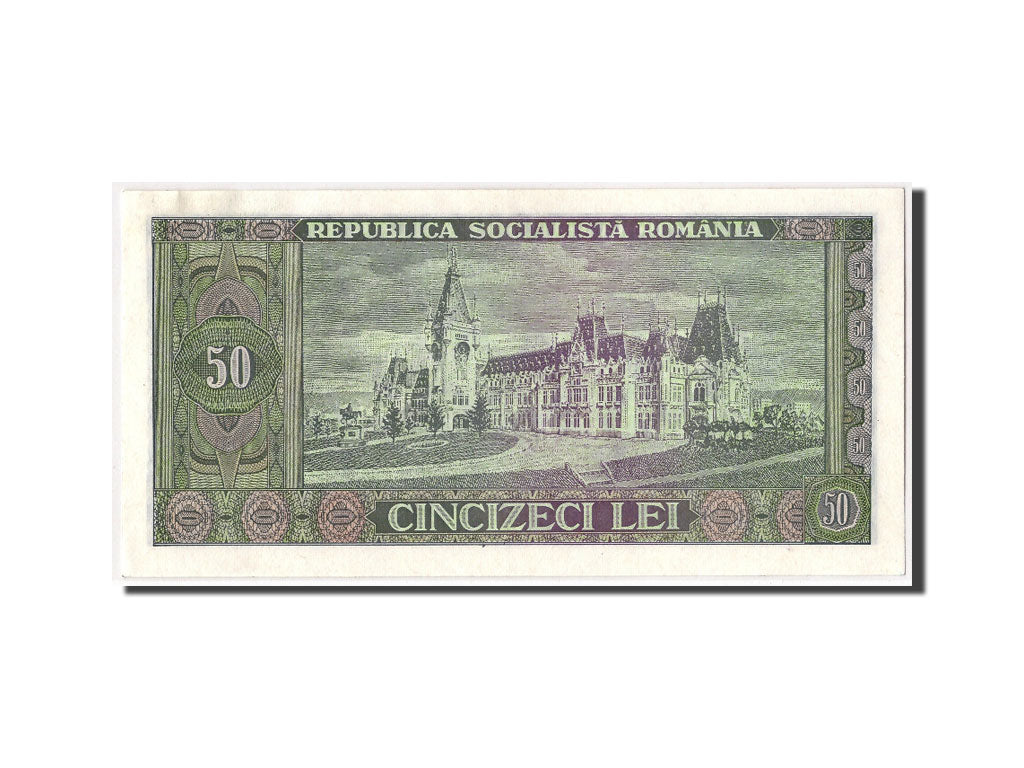 Geldschein, Rumänien, 50 Lei, 1966, KM:96a, UNZ
