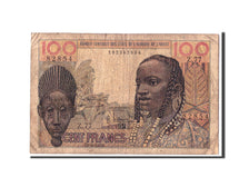 Banconote, Stati dell'Africa occidentale, 100 Francs, 1959, KM:2a, 1959-04-23, B