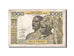 West African States, Ivory Coast, 1000 Francs, Undated, KM:103An, VF(30-35)
