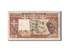 West African States, Bénin, 10,000 Francs, Undated (1977-92), KM:209Be, B