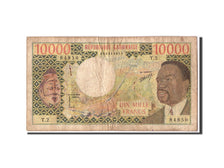 Gabun, 10,000 Francs, Undated (1974), KM:5a, SGE