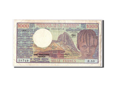 Camerun, 1000 Francs, 1981, KM:16d, 1981-06-01, BB