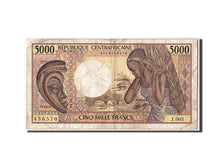Central African Republic, 5000 Francs, UNDATED (1984), KM:12a, VF(20-25)