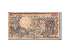République Centrafricaine, 1000 Francs, 1980, 1980-01-01, KM:10, B