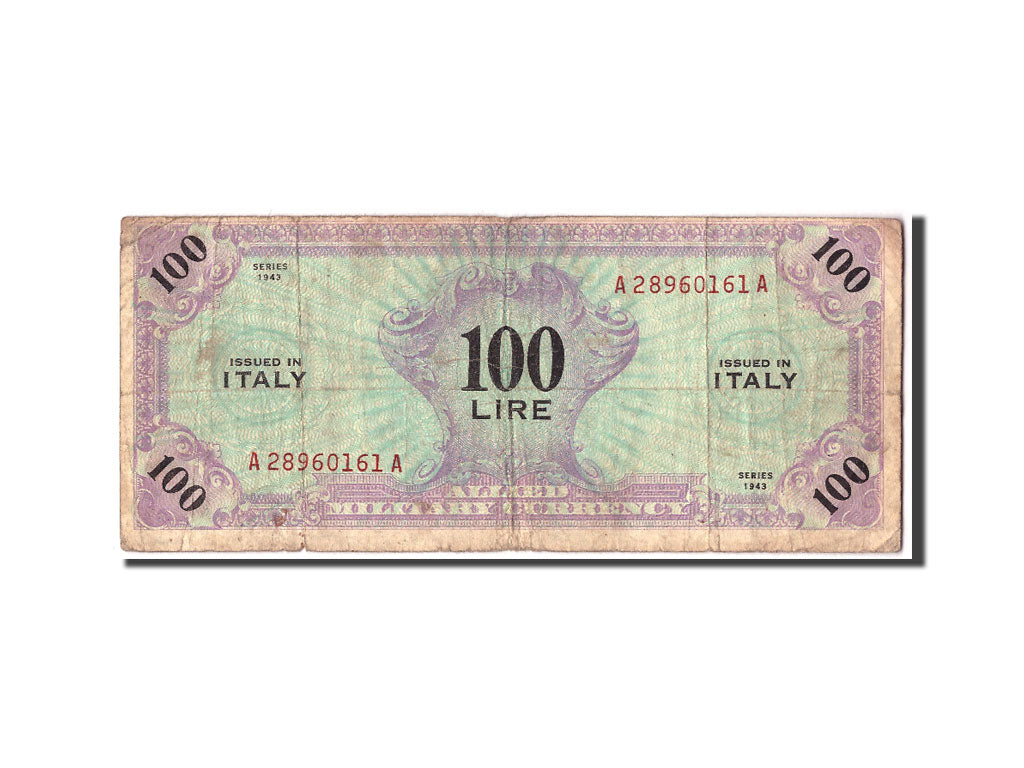 Italien, 100 Lire, 1943, KM:M15b, SGE
