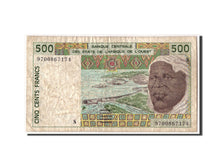 West African States, Guinea Bissau, 500 Francs, 1997, KM:910Sa, VG(8-10)