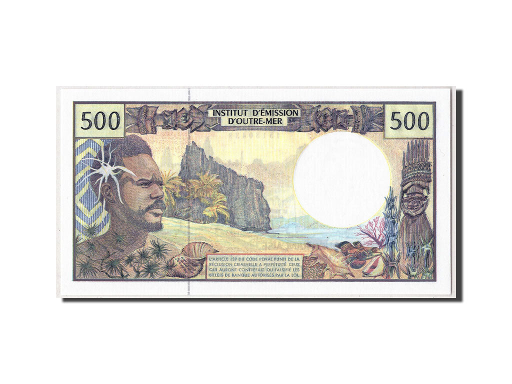 Banknote, French Pacific Territories, 500 Francs, Undated (1992), UNC(65-70)