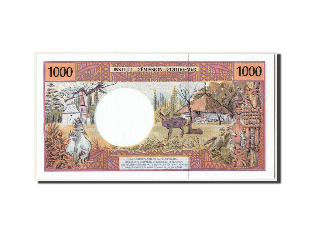 Banknote, French Pacific Territories, 1000 Francs, Undated (1996), UNC(65-70)