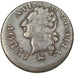 Moneta, Francia, Louis XVI, Liard, Liard, 1791, Rouen, BB, Rame, Gadoury:348