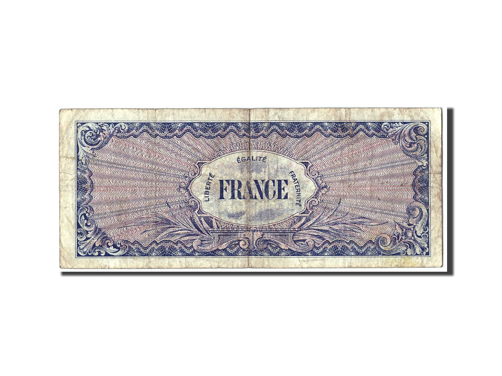 Biljet, Frankrijk, 50 Francs, 1945 Verso France, 1944, B+, Fayette:VF24.2