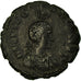 Moneta, Eudoxia, Nummus, Nicomedia, VF(30-35), Miedź