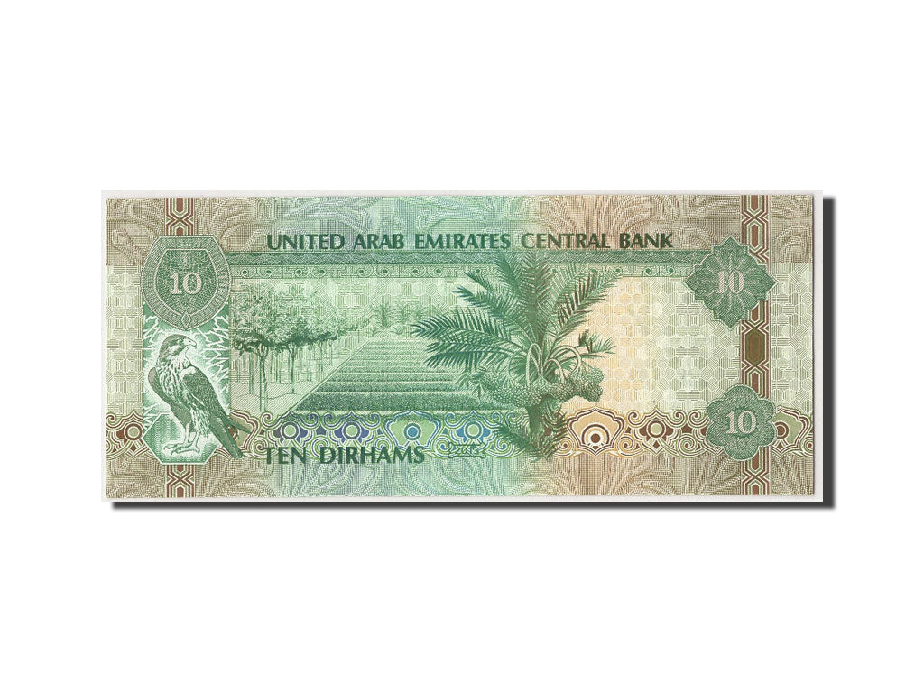 Banknote, United Arab Emirates, 10 Dirhams, 2013/AH1434, KM:27b, UNC(65-70)