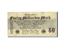 Allemagne, 50 Milliarden Mark, 1923, KM:125b, 1923-10-26, B+