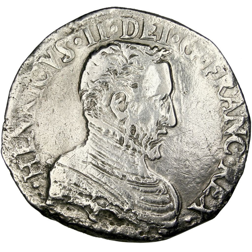 François II, au nom d'Henri II, Teston