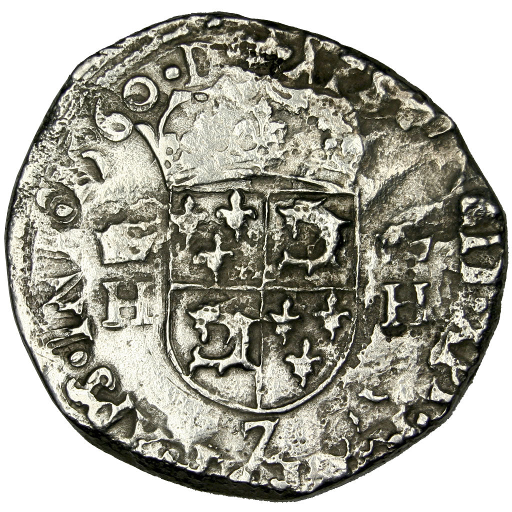 François II, au nom d'Henri II, Teston