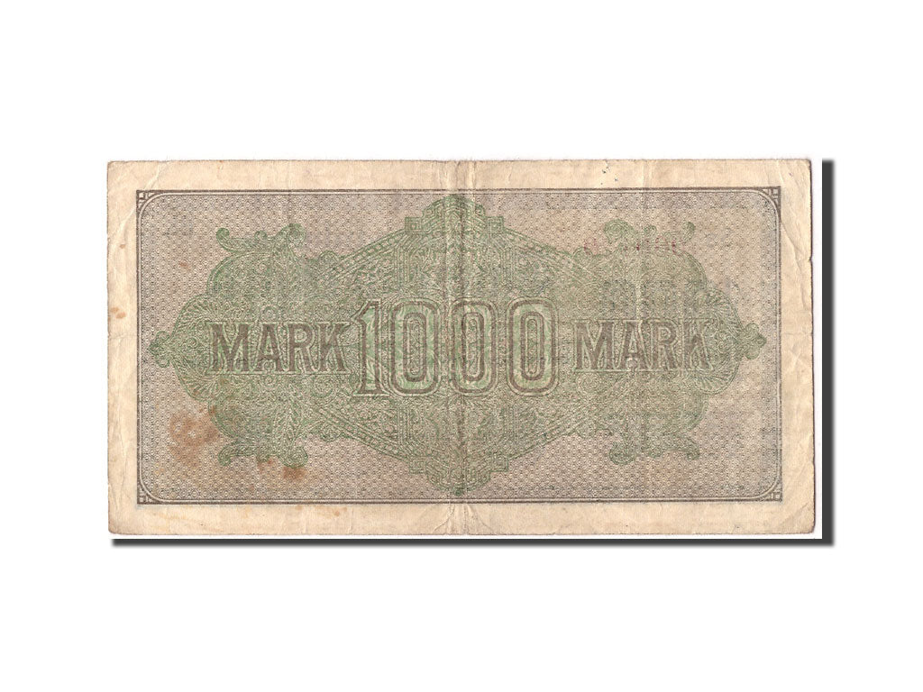 Billet, Allemagne, 1000 Mark, 1922, 1922-09-15, KM:76h, B+
