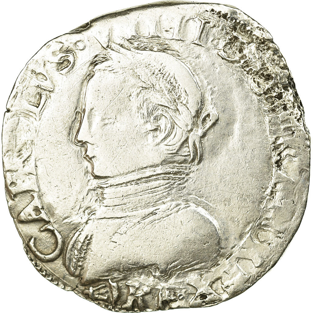 Monnaie, France, Teston, 1562, Bordeaux, TB+, Argent, Sombart:4602