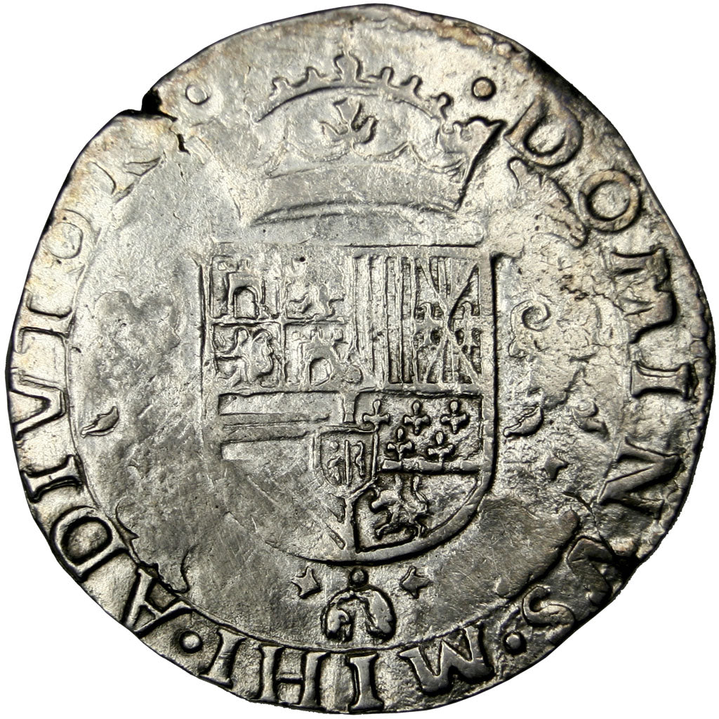 Belgium, 1/5 Ecu, 1567, Bruges, EF(40-45), Silver, 6.60